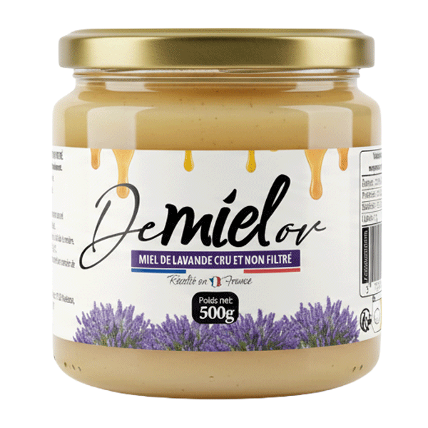 Miel de Lavande en pot 500g