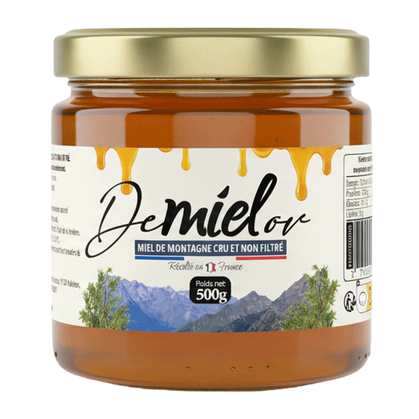 Miel de Montagne en pot 500g