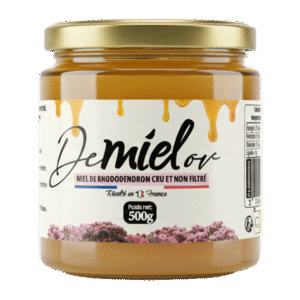 Miel de Rhododendron en pot 500g
