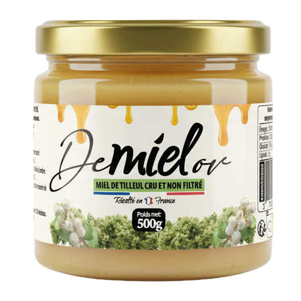 Miel de Tilleul en pot 500g
