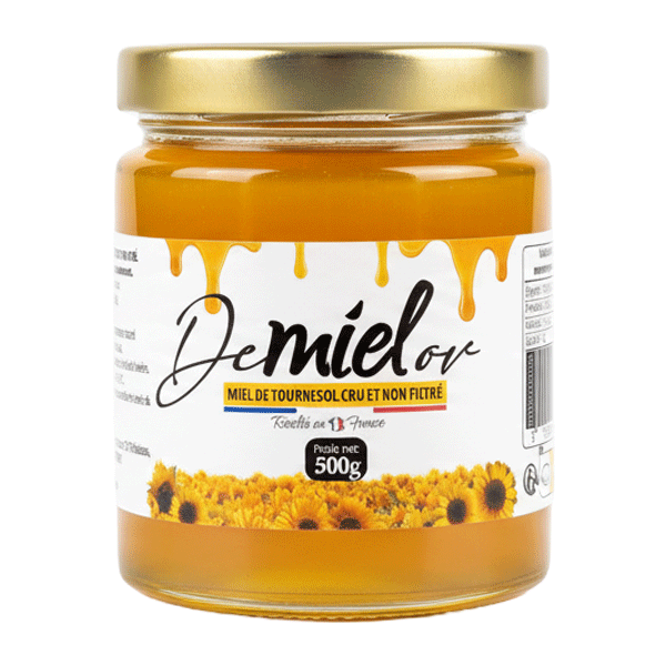 Miel de Tournesol en pot 500g