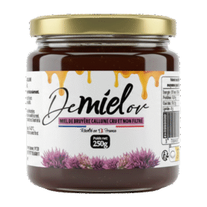 Miel de Bruyère Callune en pot 250g