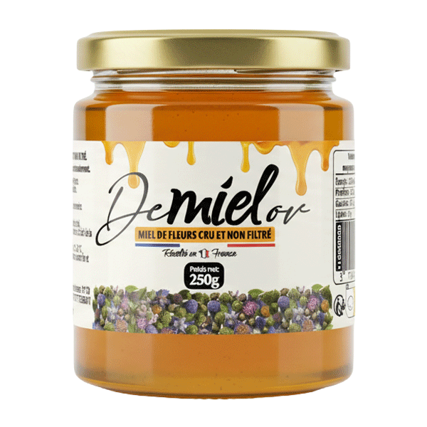 Miel de Fleurs en pot 250g