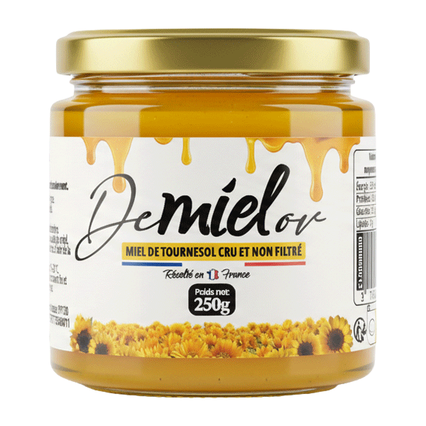 Miel de Tournesol en pot 250g