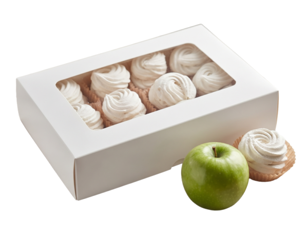 Guimauve moelleuse artisanale à la pomme (façon Zéphyr) 300g